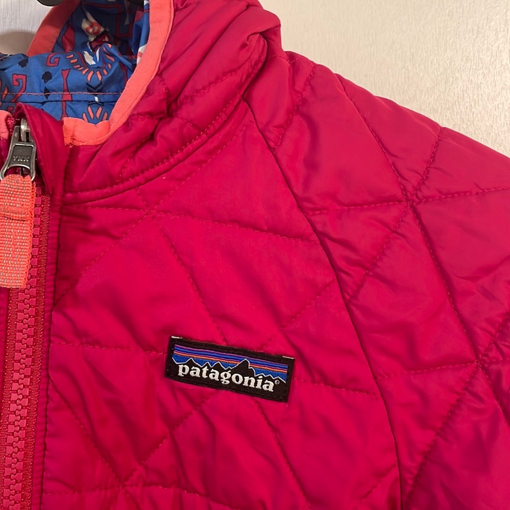 Patagonia Girls Lightweight hooded coat 2T